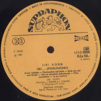 Jiří Korn: Hej...(Poslouchej)