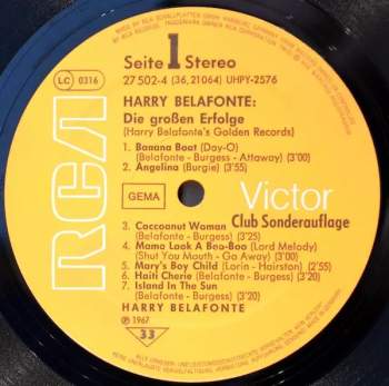 Harry Belafonte: Golden Records