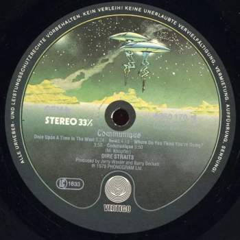 Dire Straits: Communiqué