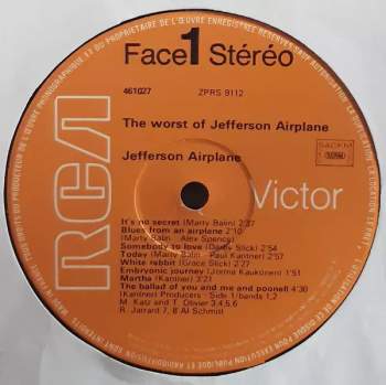 Jefferson Airplane: The Worst Of Jefferson Airplane