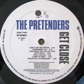 The Pretenders: Get Close