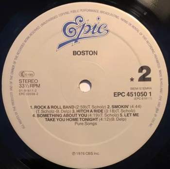 Boston: Boston / Don't Look Back
