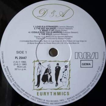 Eurythmics: Sweet Dreams (Are Made Of This)