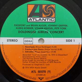 Alexis Korner: Doldinger Jubilee Concert