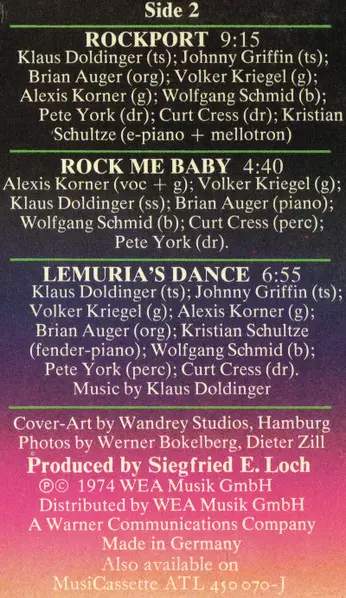 Alexis Korner: Doldinger Jubilee Concert