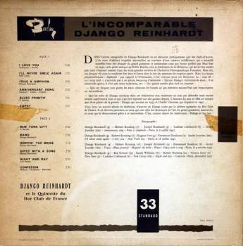 Django Reinhardt: L'incomparable Django Reinhardt