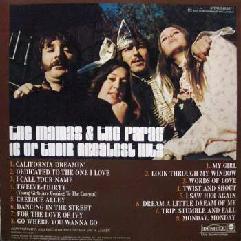 The Mamas & The Papas: 16 Of Their Greatest Hits