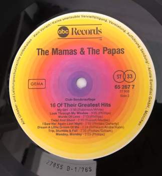 The Mamas & The Papas: 16 Of Their Greatest Hits