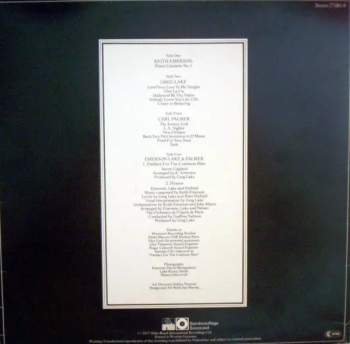 Lake & Palmer Emerson: Works (Volume 1)