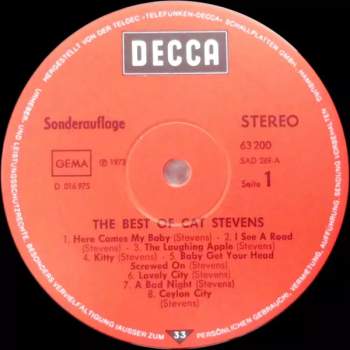 Cat Stevens: The Best Of Cat Stevens