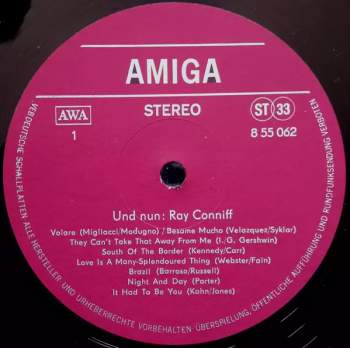 Ray Conniff: Und Nun : Ray Conniff