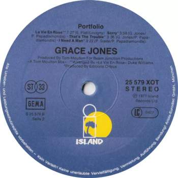 Grace Jones: Portfolio