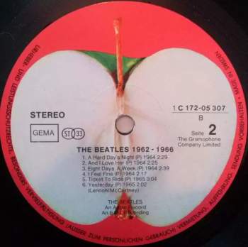 The Beatles: 1962-1966 (2xLP)
