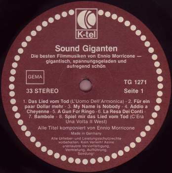Ennio Morricone: Sound Giganten