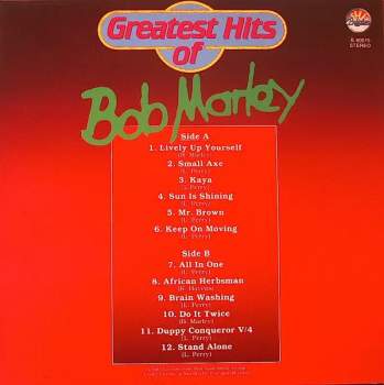 Bob Marley: Greatest Hits Of