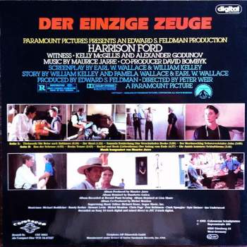 Maurice Jarre: Original Filmmusik - Der Einzige Zeuge (Original Filmmusik)