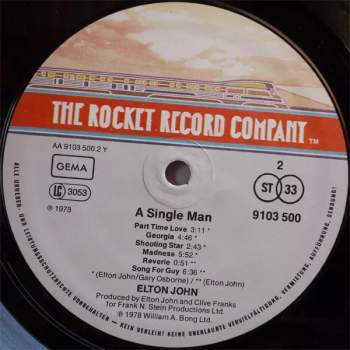 Elton John: A Single Man