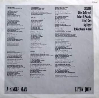 Elton John: A Single Man