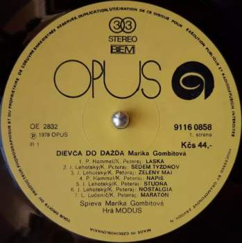 Marika Gombitová: Dievča Do Dažďa