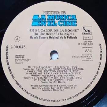 Quincy Jones: En El Calor De La Noche - In The Heat Of The Night (Original Motion Picture Soundtrack)