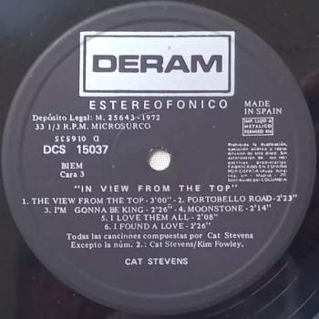 Cat Stevens: The View From The Top