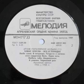 Elvis Presley: That's All Right = Все В Порядке