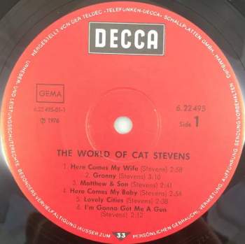 Cat Stevens: The World Of Cat Stevens