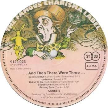 Genesis: ... And Then There Were Three...