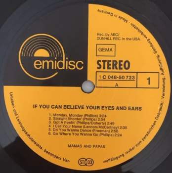 The Mamas & The Papas: If You Can Believe Your Eyes And Ears