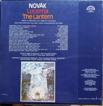 Prague Radio Symphony Orchestra: Lucerna = The Lantern, Opera In 4 Acts