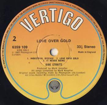 Dire Straits: Love Over Gold