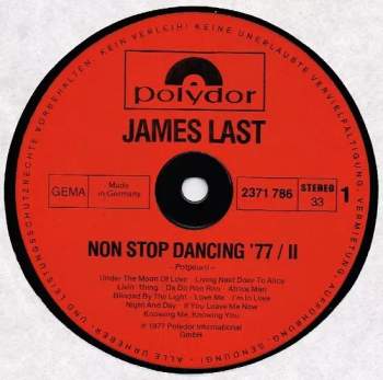 James Last: Non Stop Dancing 1977/2