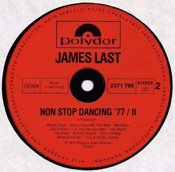 James Last: Non Stop Dancing 1977/2