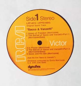 Ennio Morricone: Sacco & Vanzetti (An Original Soundtrack Recording)