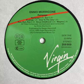 Ennio Morricone: Rampage (Original Motion Picture Soundtrack)