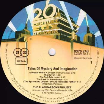 The Alan Parsons Project: Tales Of Mystery And Imagination