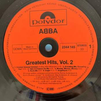 ABBA: Greatest Hits Vol. 2