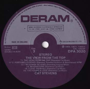 Cat Stevens: The View From The Top