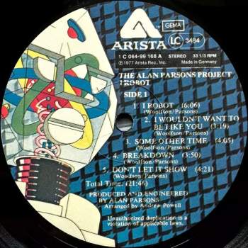 The Alan Parsons Project: I Robot