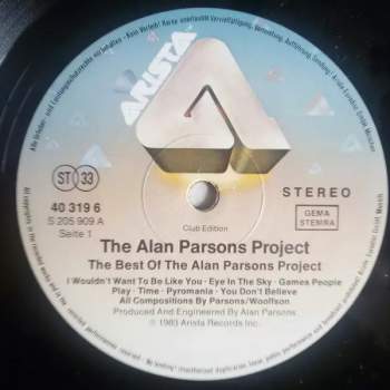 The Alan Parsons Project: The Best Of The Alan Parsons Project