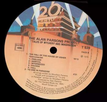 The Alan Parsons Project: Tales Of Mystery And Imagination - Edgar Allan Poe