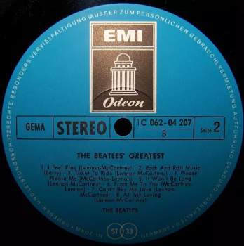 The Beatles: The Beatles' Greatest