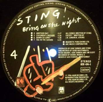 Sting: Bring On The Night