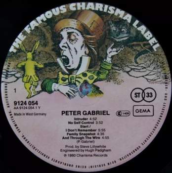 Peter Gabriel: Peter Gabriel