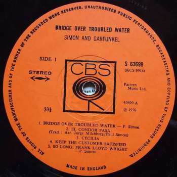 Simon & Garfunkel: Bridge Over Troubled Water