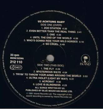 U2: Achtung Baby