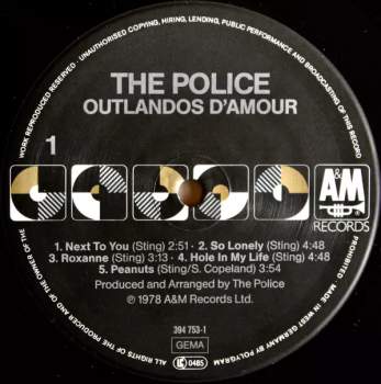 The Police: Outlandos D'Amour