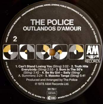 The Police: Outlandos D'Amour