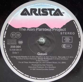 The Alan Parsons Project: Gaudi