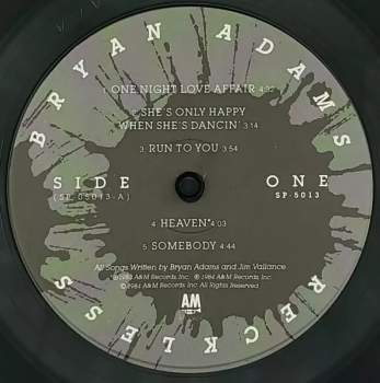 Bryan Adams: Reckless CLR